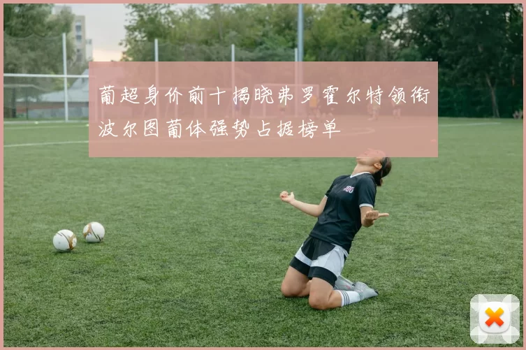 葡超身价前十揭晓弗罗霍尔特领衔波尔图葡体强势占据榜单